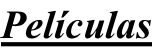 Películas
